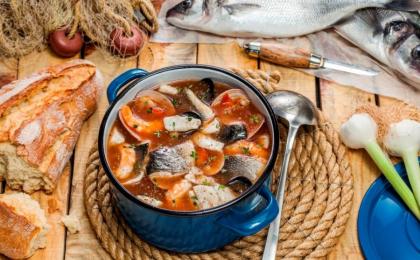Kefalonia Fisheries Recipe - Heartwarming Sea Bass Soup
